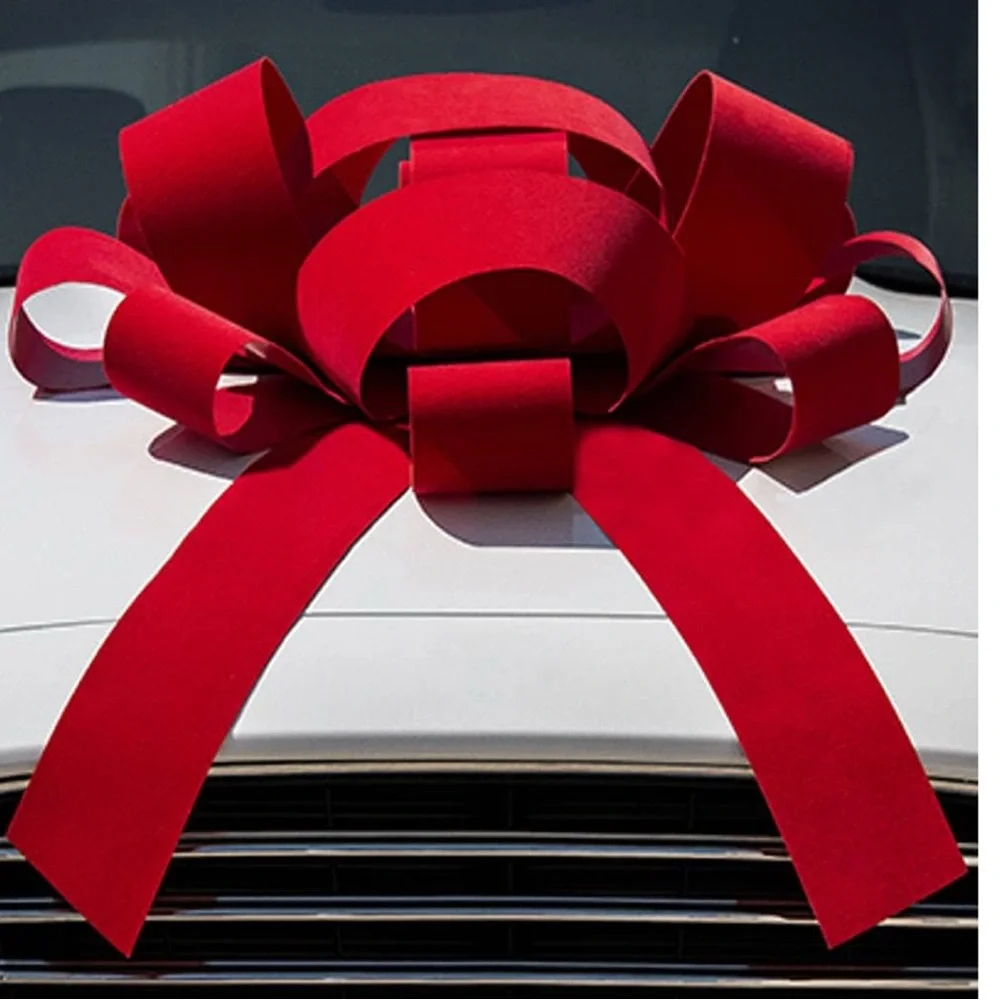 Elegant Red Ribbon Gift Box - Picture 7 of 16